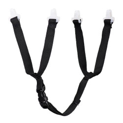 Portwest - Jugulaires 4 points à clipser pour casques WORK SAFE