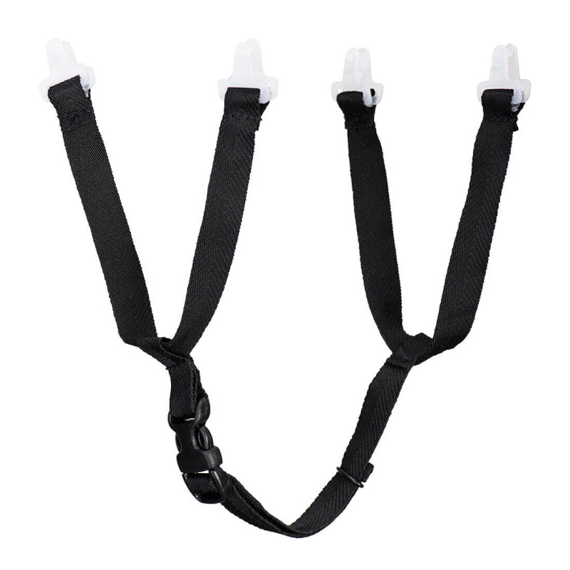 Portwest - Jugulaires 4 points à clipser pour casques WORK SAFE