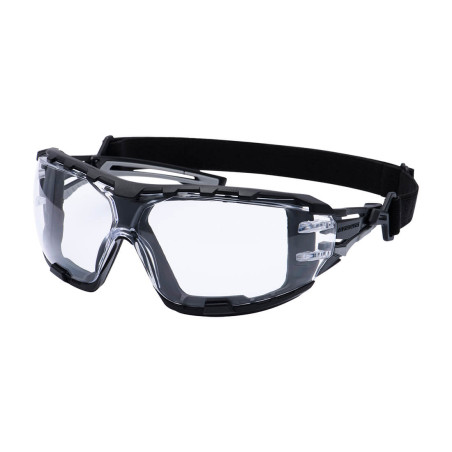 Portwest - lunettes de protection Wrap around Pro avec joint et sangle arrière