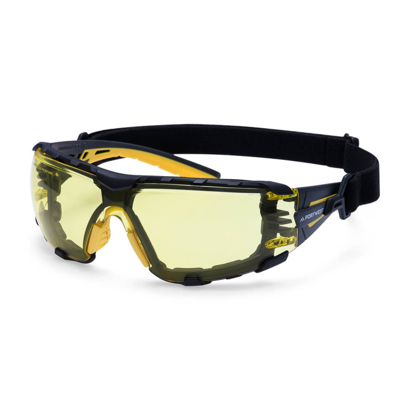 Portwest - Lunettes de sécurité TECH LOOK LITE avec sangle anti-buées KN