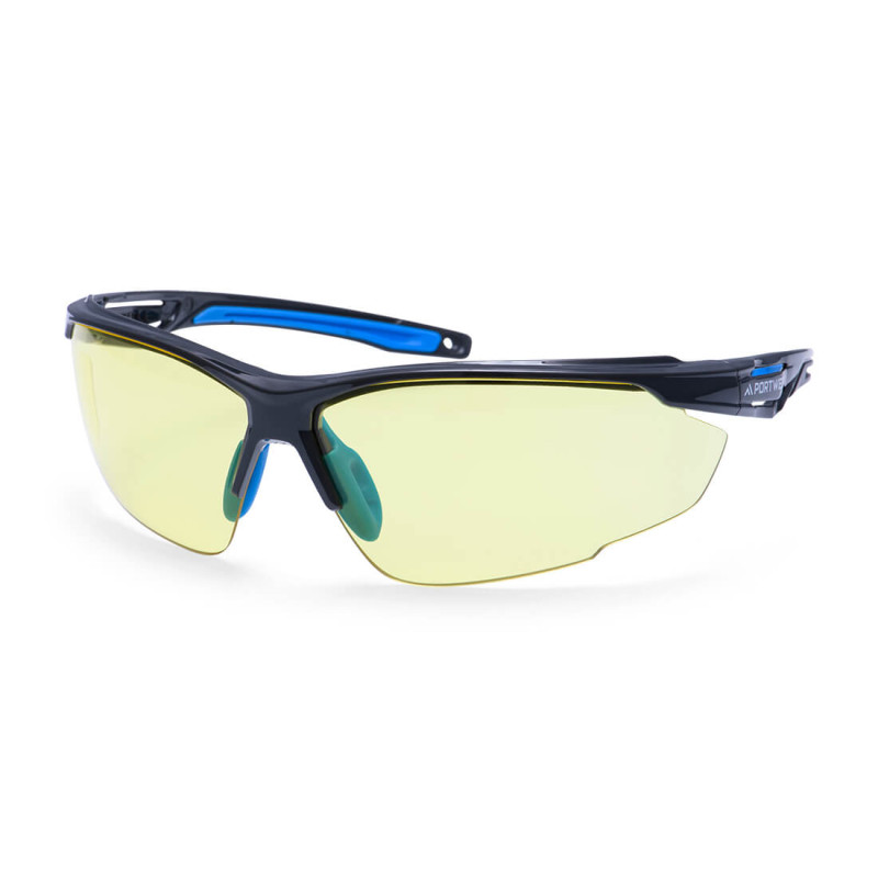 Portwest - Lunettes de sécurité anthracite avec bras souples et verres polarisés