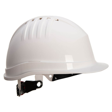 Portwest - Casque de sécurité industriel léger et ventilé EXPERT LINE avec roue à cliquet pour le réglage