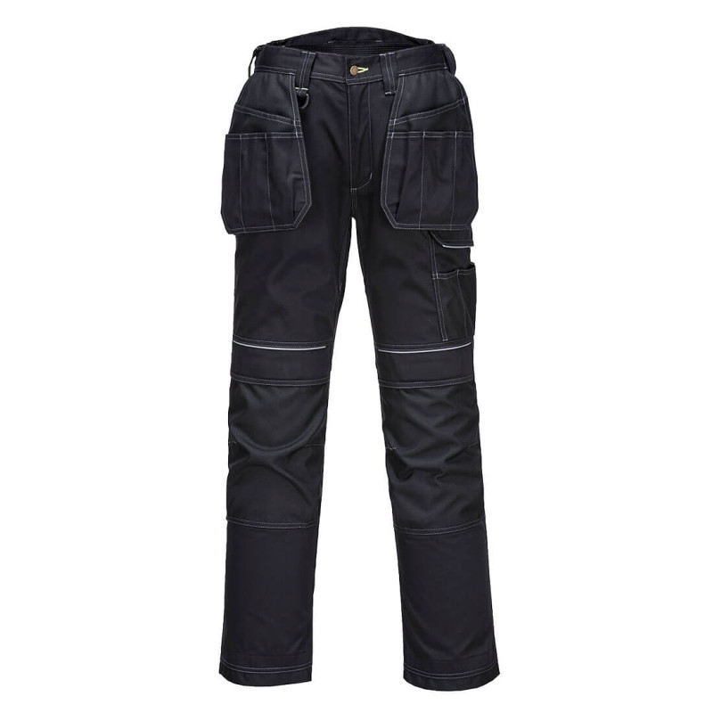 Portwest - Pantalon de travail chaud doublé pour l'hiver PW3 avec poches holster