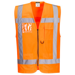 Portwest - Gilet de sécurité sans manches bandes RWS haute visibilité classe 2