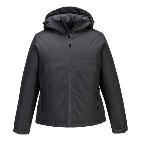 Portwest - Parka de pluie PROFESSIONAL imperméable à capuche pour femmes