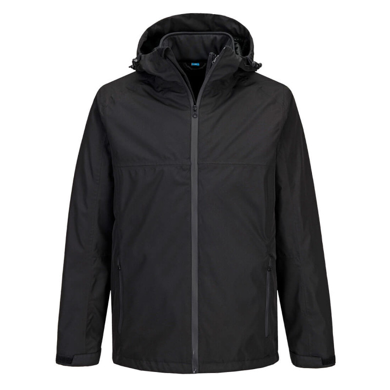Portwest - Veste de pluie imperméable 3 en 1 avec veste intérieure détachable