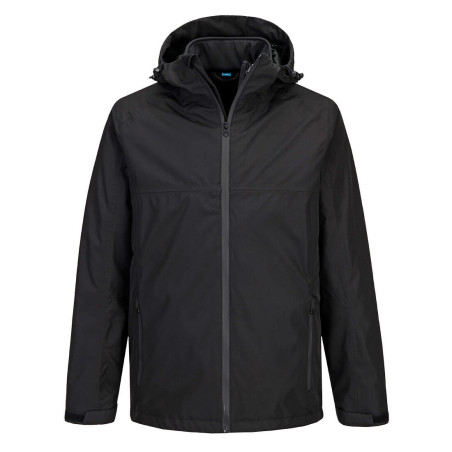 Portwest - Veste de pluie imperméable 3 en 1 avec veste intérieure détachable