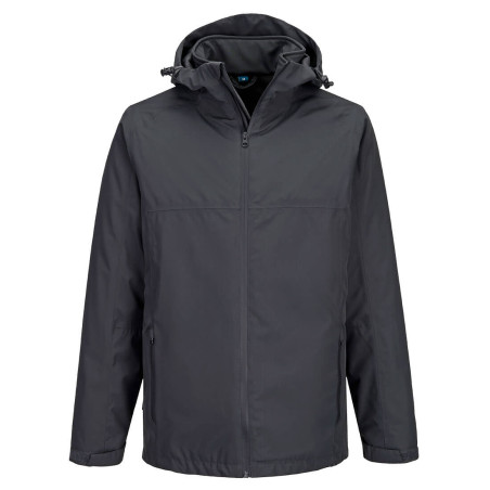Portwest - Veste de pluie imperméable 3 en 1 avec veste intérieure détachable