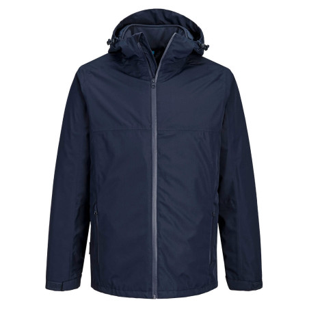 Portwest - Veste de pluie imperméable 3 en 1 avec veste intérieure détachable