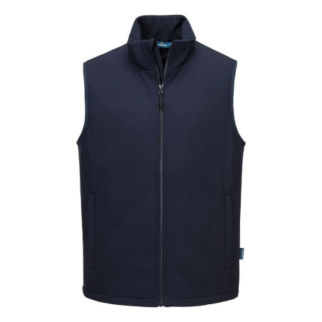 Portwest - Gilet sans manches chauffant 2 couches avec batterie rechargeable incluse