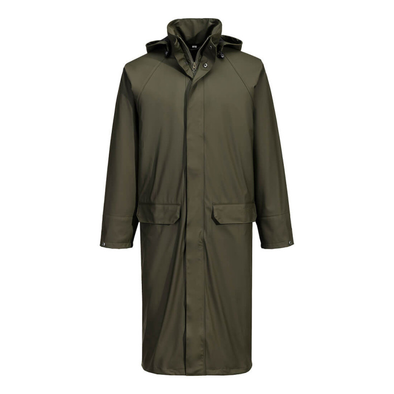 Portwest - Veste très longue de protection chimique étanche et certifiée EN13034