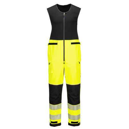 Portwest - Salopette sans manches imperméable 3 couches PW3 haute visibilité classe 2
