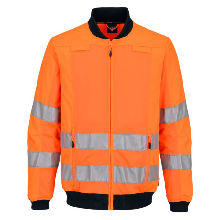 Portwest - Veste de travail légère panneaux en mesh haute visibilité classe 2 ou 3