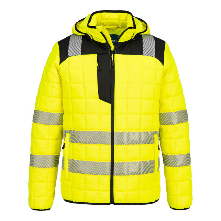 Portwest - Veste de travail hybride PW3 résistante à l'eau et chaude haute visibilité classe 2 ou 3