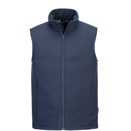 Portwest - Gilet sans manches 2 couches déperlant et doublure en micro-polaire à personnaliser