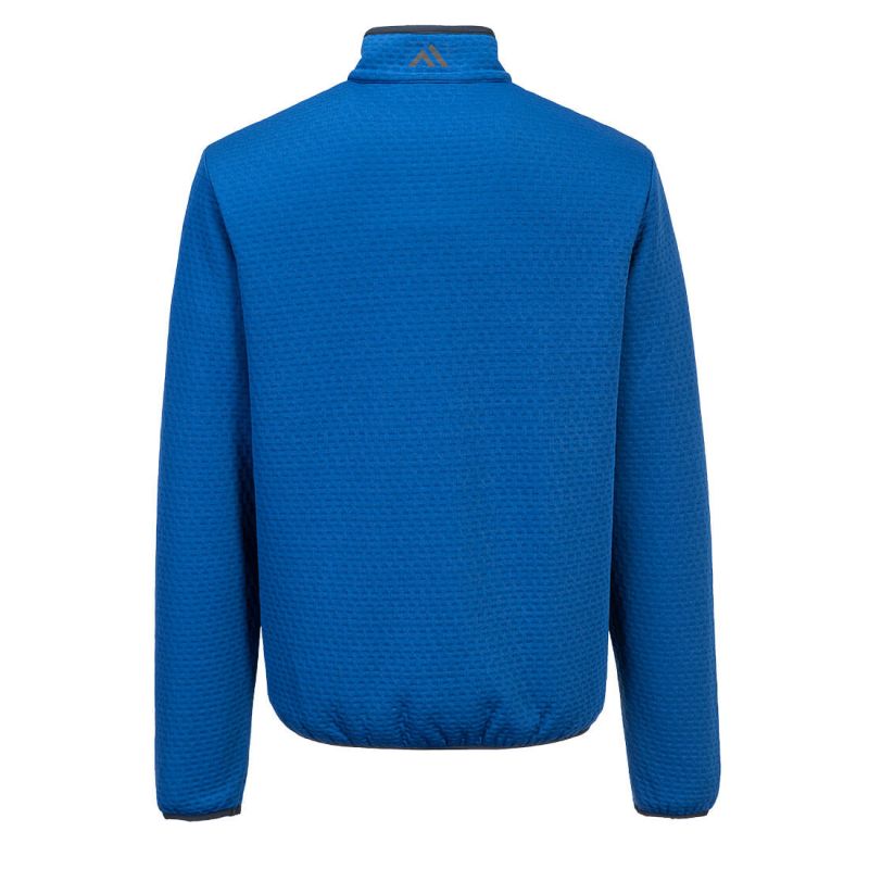 Portwest - Sweat-shirt texturé en polaire anti accrocs 1/4 zip KX3