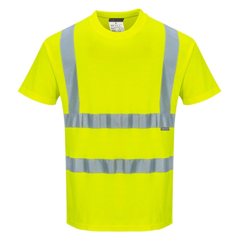 Portwest - T-shirt HV manches courtes Coton Comfort - S170