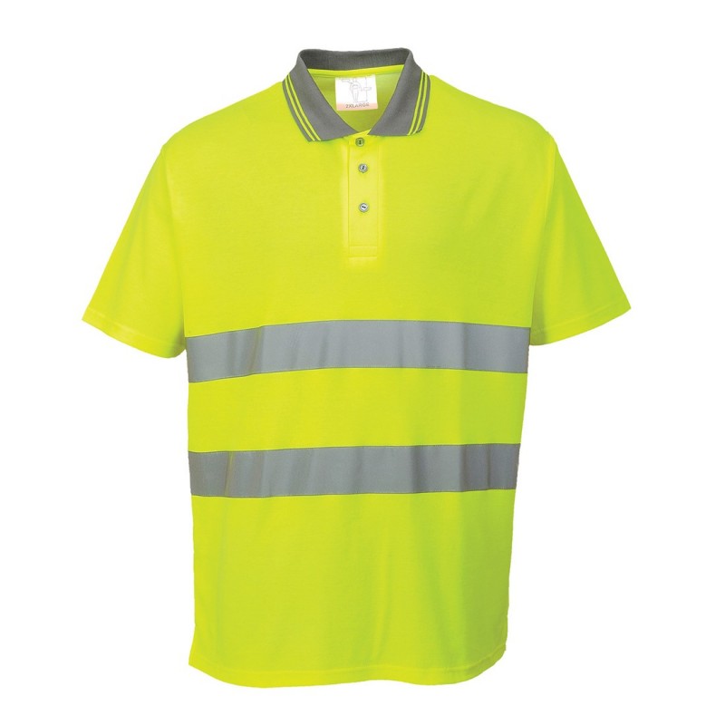 Portwest - Polo HV manches courtes Coton Comfort - S171