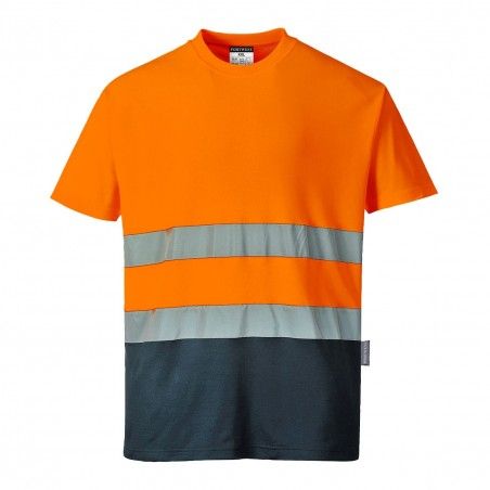 Portwest - T-shirt coton bicolore - S173