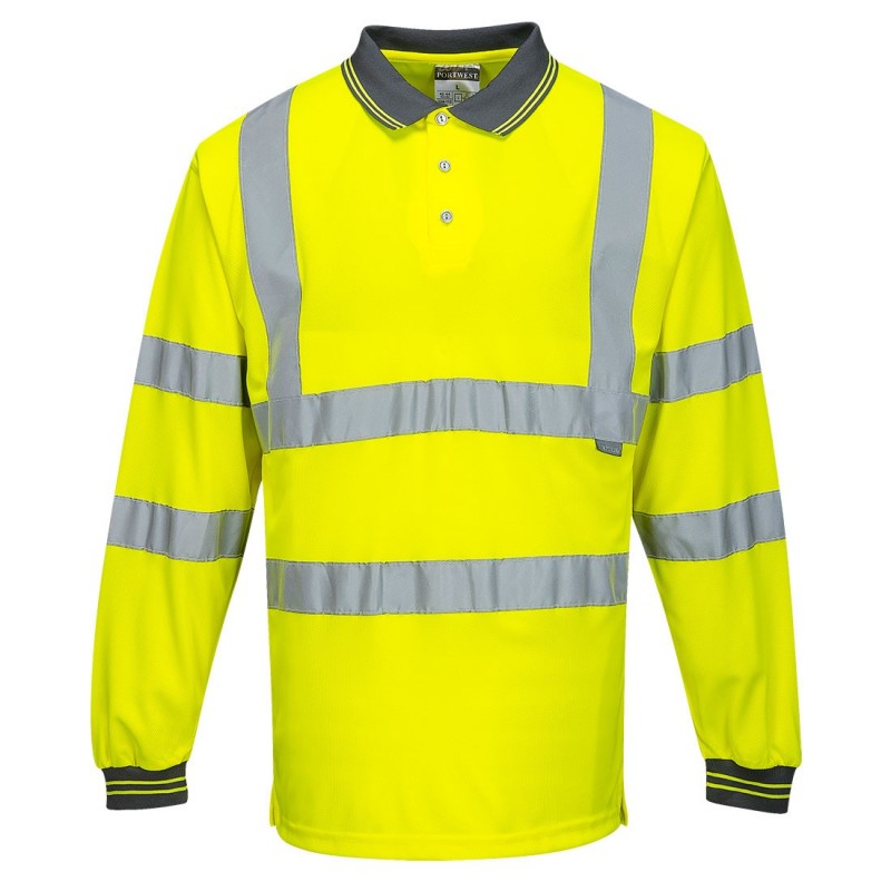 Portwest - Polo manches longues HV - S277