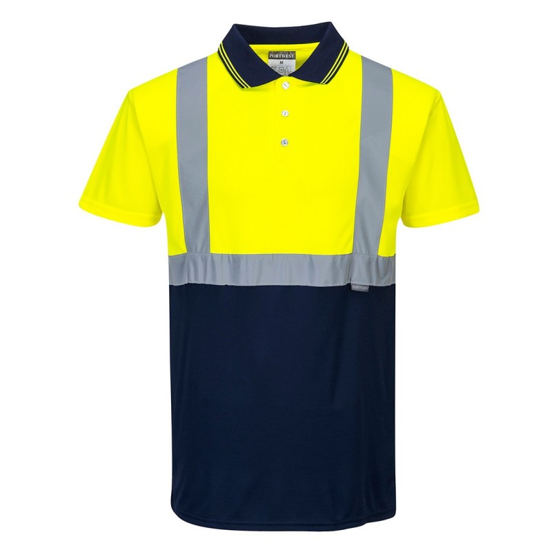 Portwest - Polo bicolore HV - S479