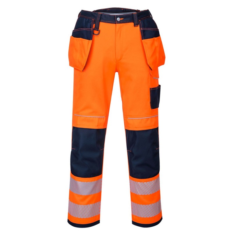Portwest - Pantalon PW3 poches flottantes HV - T501