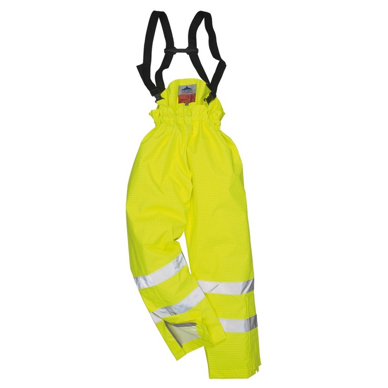 Portwest - Pantalon pluie Bizflame non doublé HV - S780