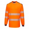 Portwest - T-Shirt PW3 manches longues HV - T185