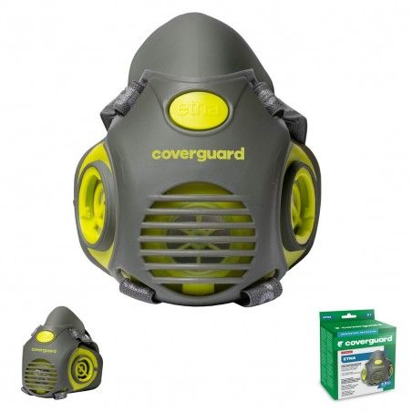 Coverguard - Demi-masque respiratoire à baïonette TPE ETNA - 6ETN200