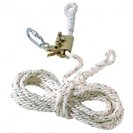 Coverguard - Anti-chute mobile sur corde toronnée 10m TOPLOCK - MO71343
